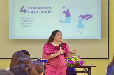 Opening gender equality training course for CSVC's female employee
