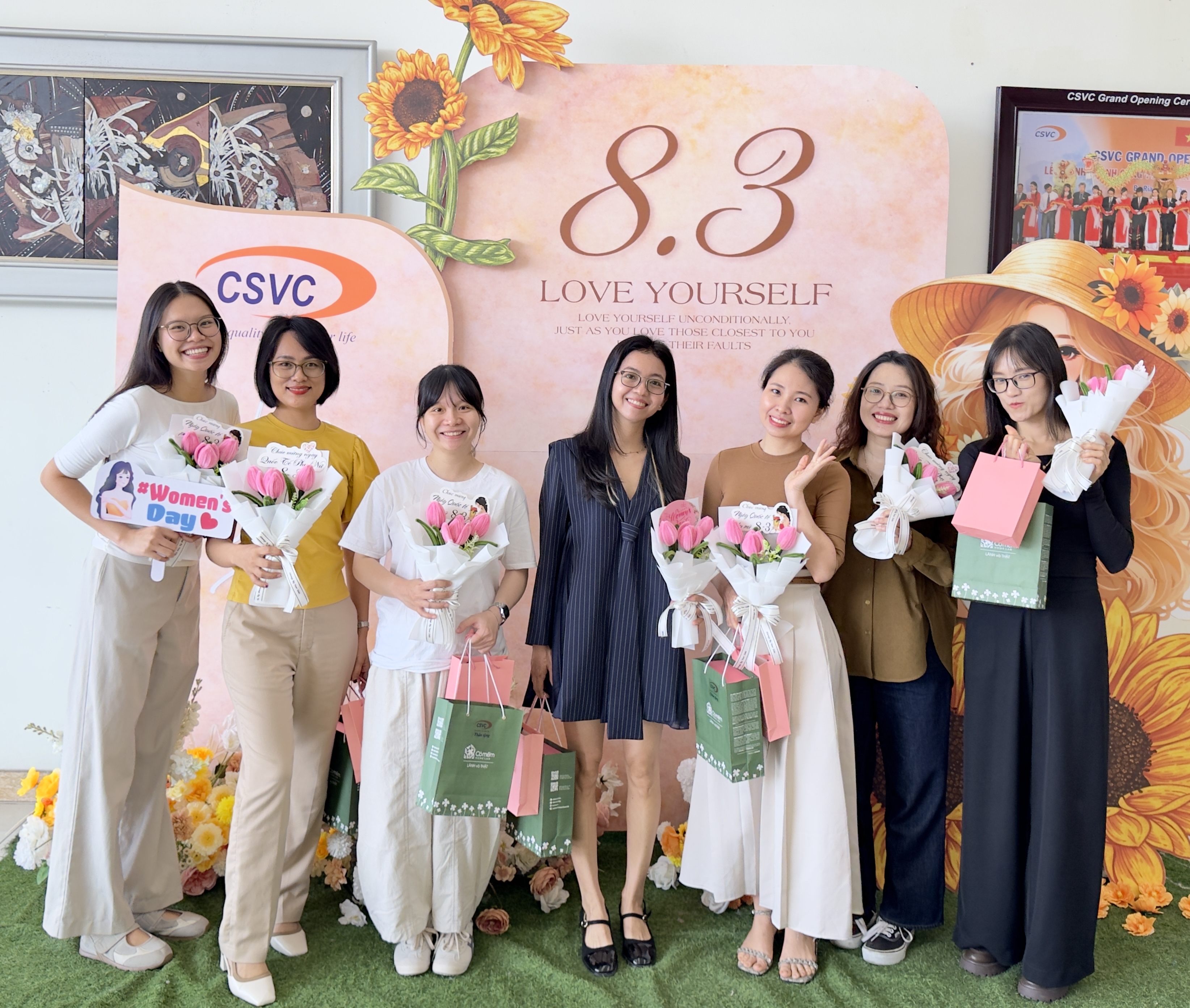 HAPPY INTERNATIONAL WOMEN'S DAY AT CSVC