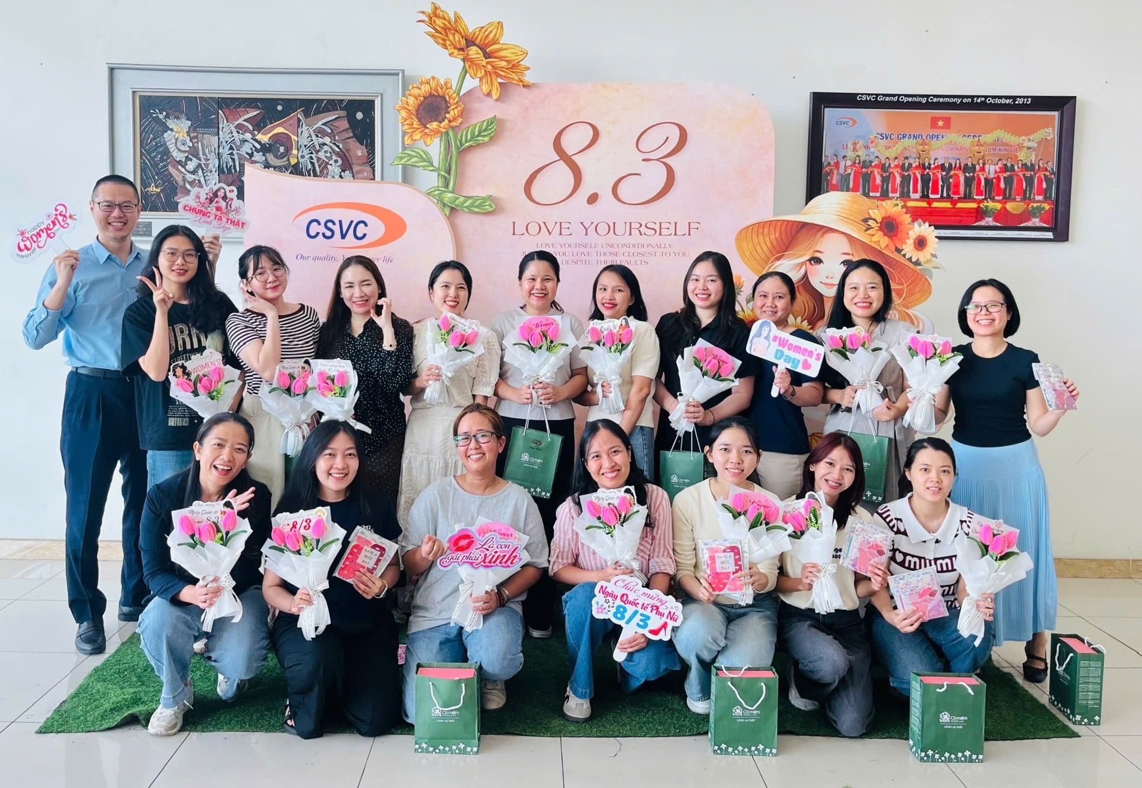 HAPPY INTERNATIONAL WOMEN'S DAY AT CSVC
