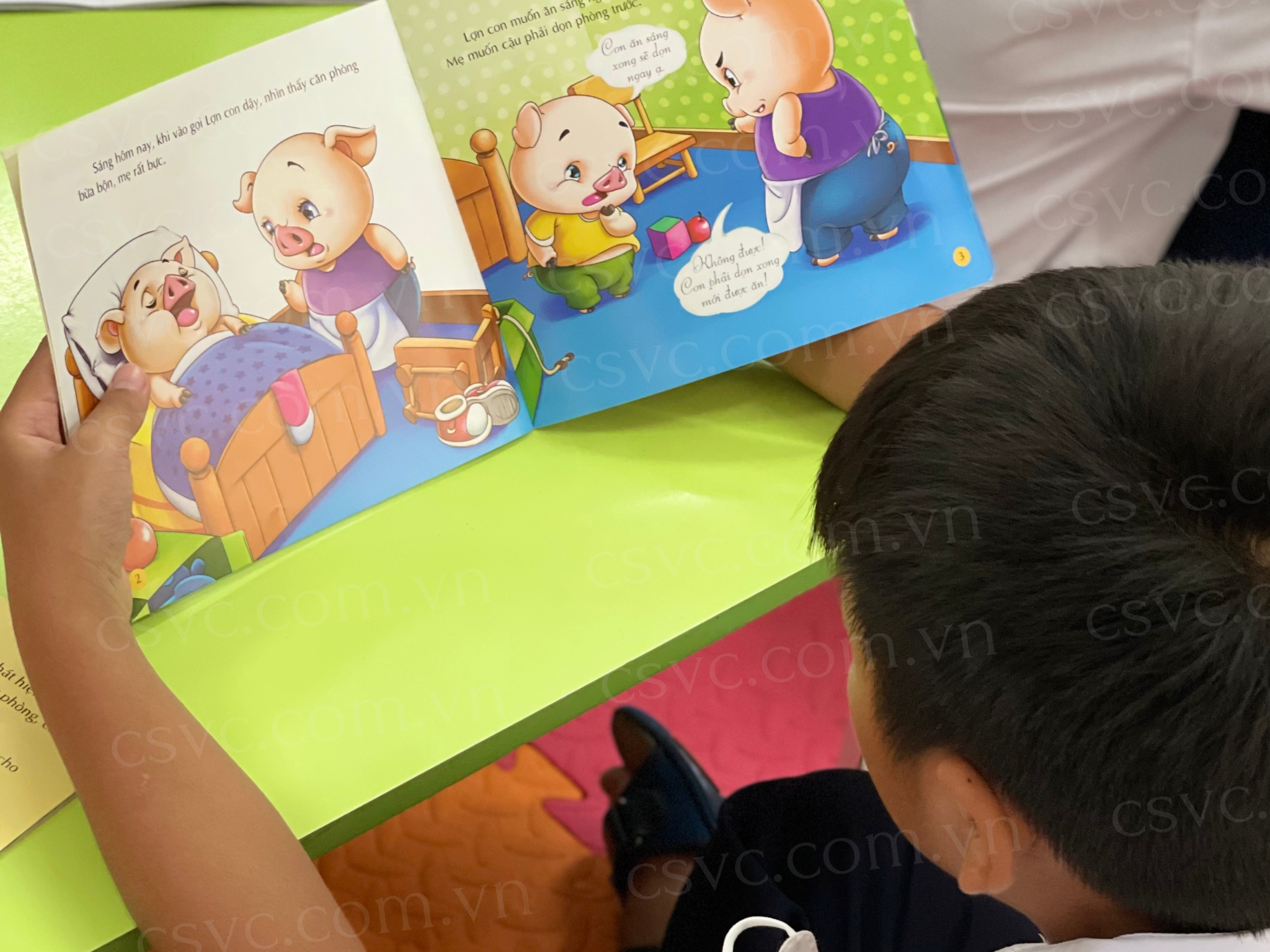 CSVC SPONSORED PHÚ MỸ TOWN YOUNG PIONEERS' ORGANIZATION FOR GIVING 2 BOOKSHELVES AND 300 BOOKS OF VARIOUS TYPES TO SCHOOLS LOCATED IN PHU MY TOWN