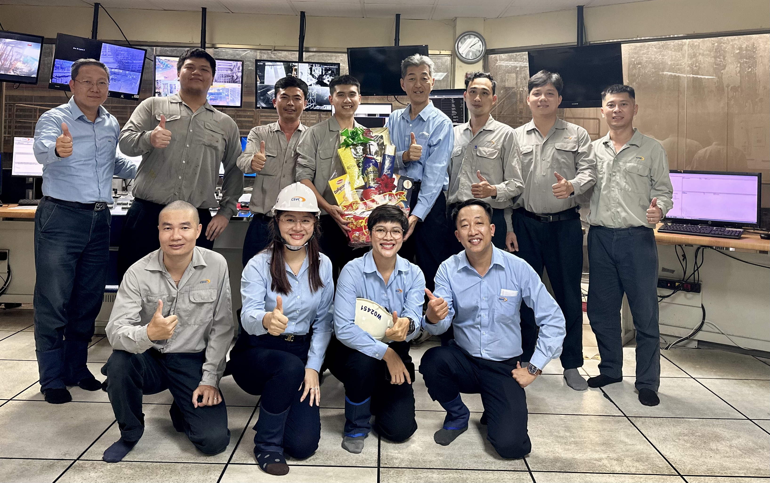 CSVC’S MANAGEMENT BOARD VISITS EMPLOYEES FOR LUNAR NEW YEAR