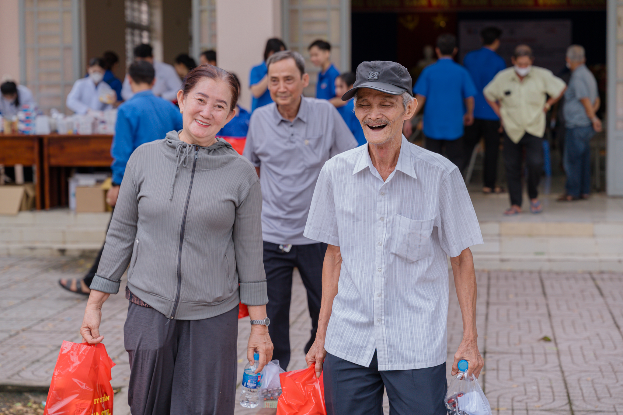 PROGRAM OF FREE MEDICAL EXAMINATION, MEDICATION DISTRIBUTION, AND GIFT-GIVING PROGRAM FOR DISADVANTAGED AND ELDERLY PEOPLE OF MY XUAN WARD, PHU MY CITY IN 2025