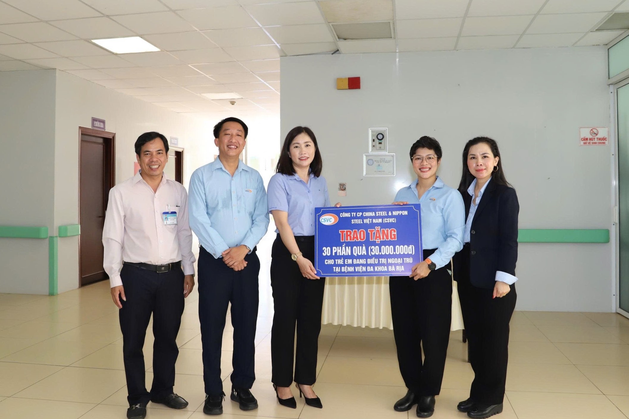 CSVC Presents Mid-Autumn Gifts to 30 Outpatient Children at Ba Ria Hospital