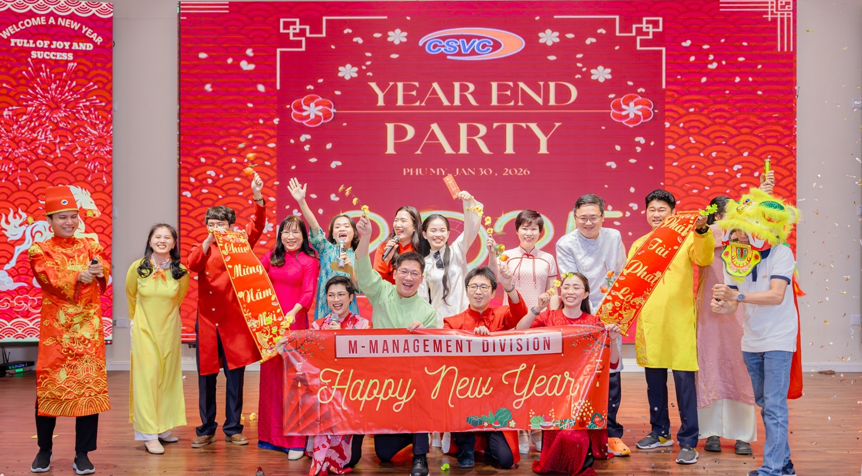 CELEBRATING MEMORABLE MOMENTS AT THE CSVC 2025 YEAR-END PARTY